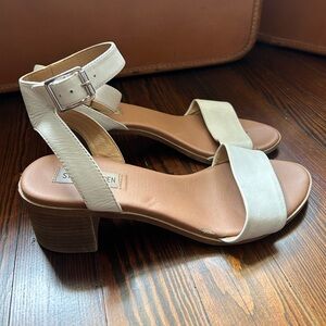 Steve Madden women’s ankle heeled sandal